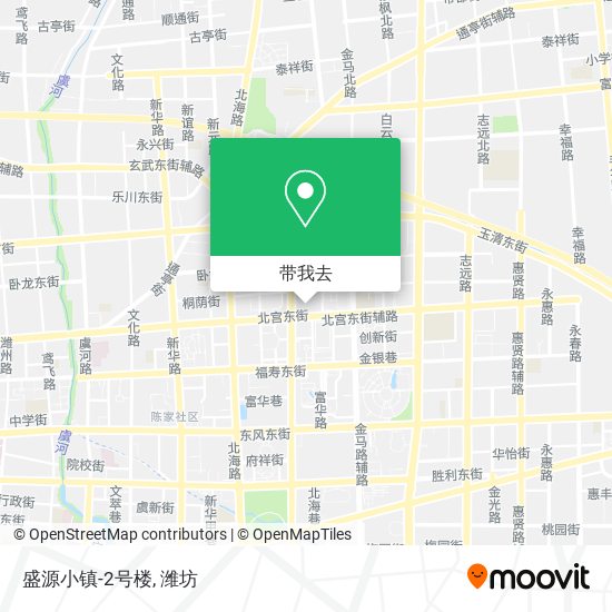 盛源小镇-2号楼地图