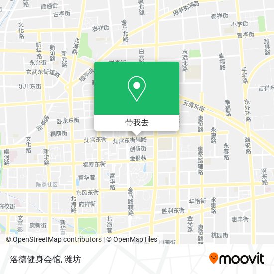 洛德健身会馆地图