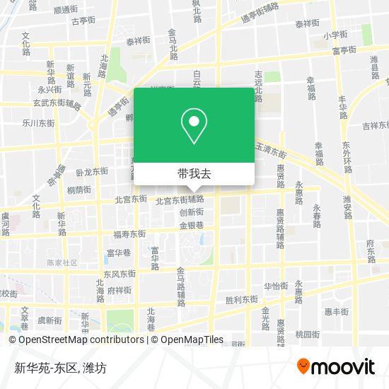 新华苑-东区地图