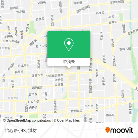怡心居小区地图