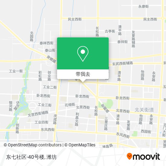 东七社区-40号楼地图