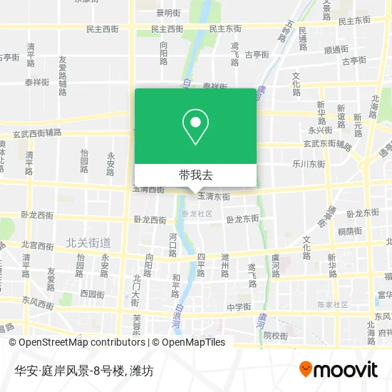 华安·庭岸风景-8号楼地图