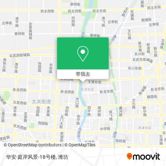 华安·庭岸风景-18号楼地图