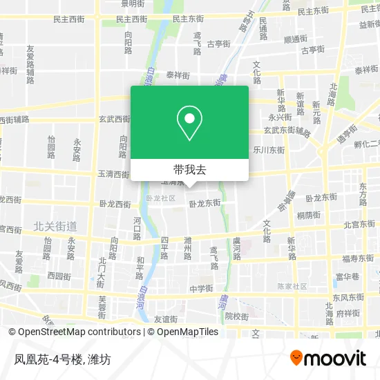 凤凰苑-4号楼地图