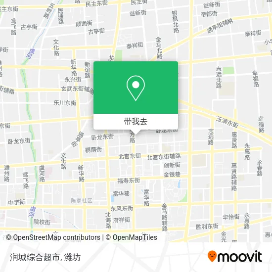 润城综合超市地图