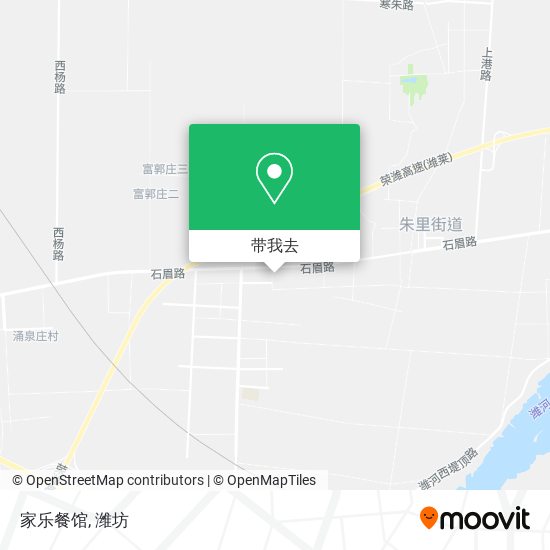 家乐餐馆地图