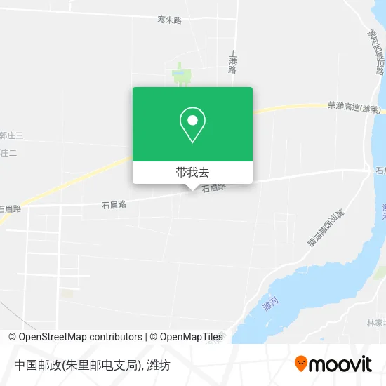 中国邮政(朱里邮电支局)地图