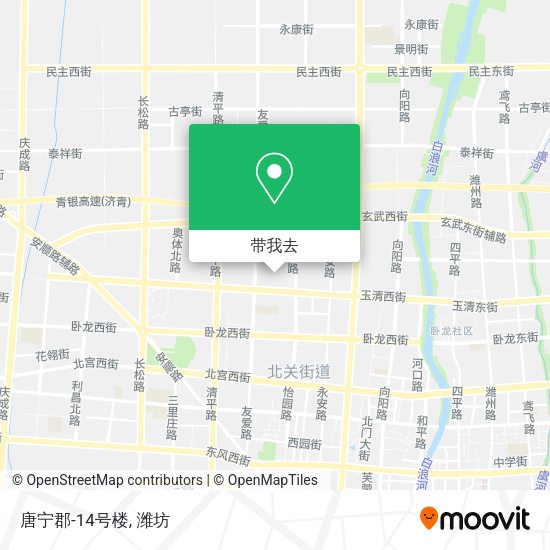 唐宁郡-14号楼地图