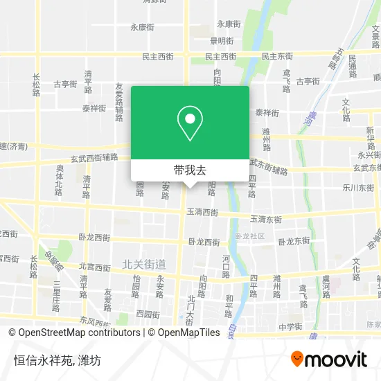 恒信永祥苑地图