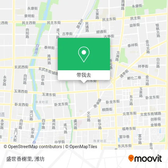 盛世香榭里地图