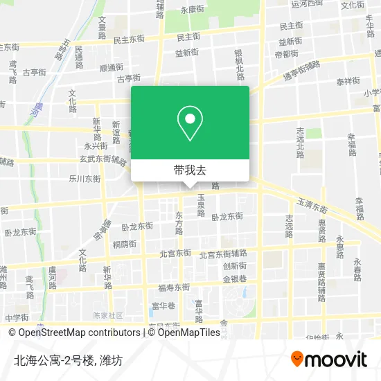 北海公寓-2号楼地图