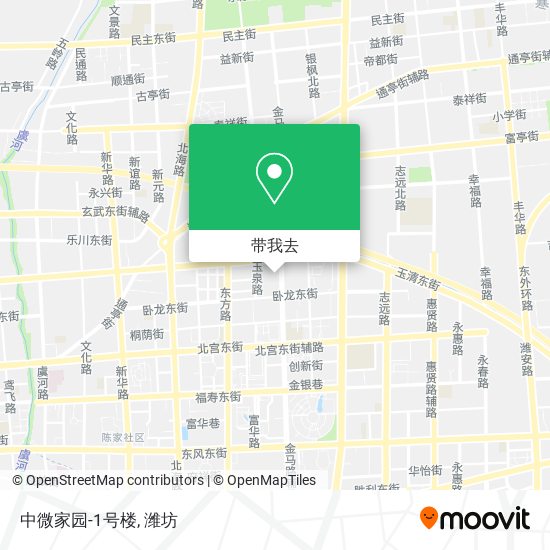 中微家园-1号楼地图