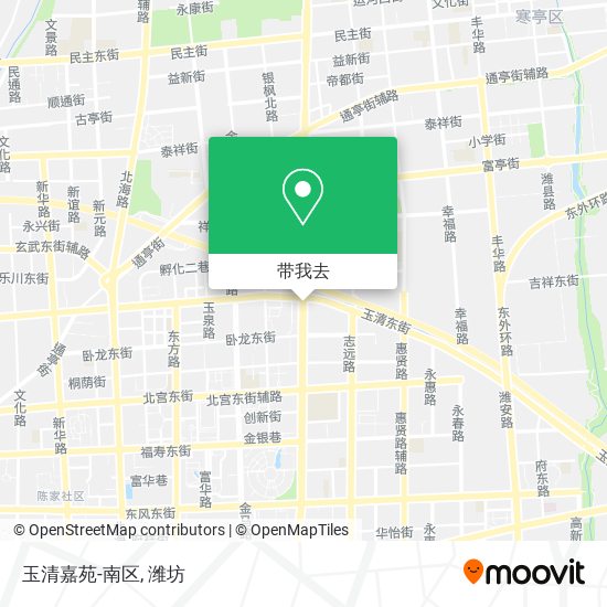 玉清嘉苑-南区地图