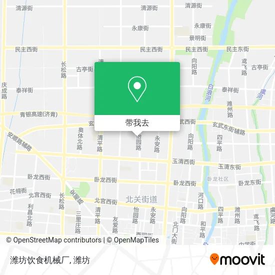 潍坊饮食机械厂地图