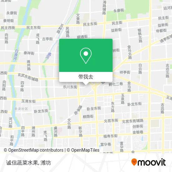 诚信蔬菜水果地图