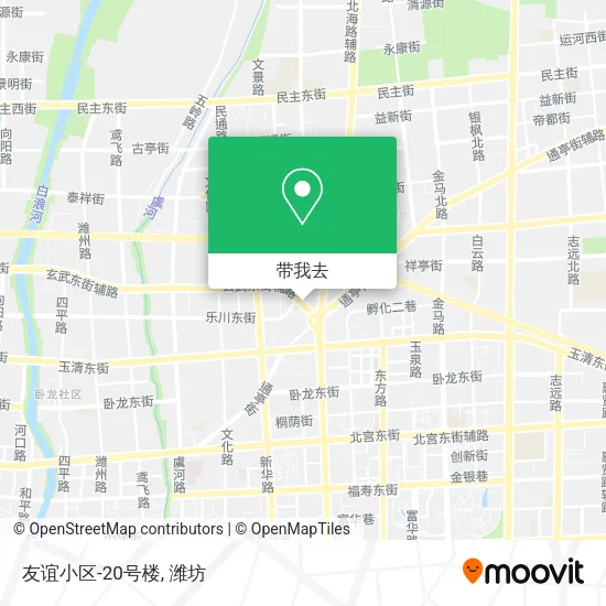 友谊小区-20号楼地图