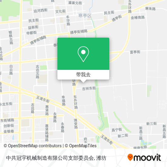 中共冠宇机械制造有限公司支部委员会地图