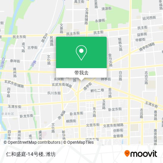 仁和盛庭-14号楼地图