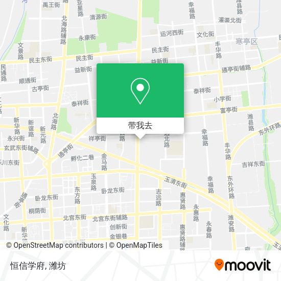 恒信学府地图