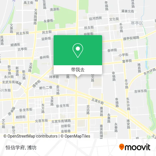 恒信学府地图