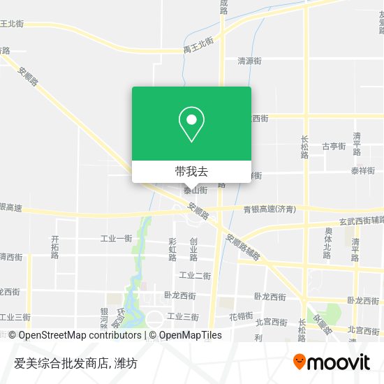 爱美综合批发商店地图