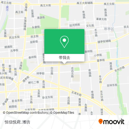 恒信悦府地图