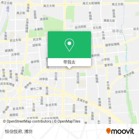 恒信悦府地图