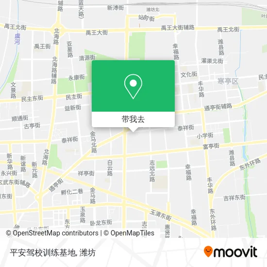 平安驾校训练基地地图