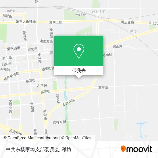 中共东杨家埠支部委员会地图