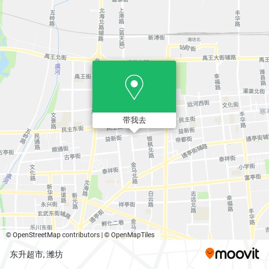 东升超市地图