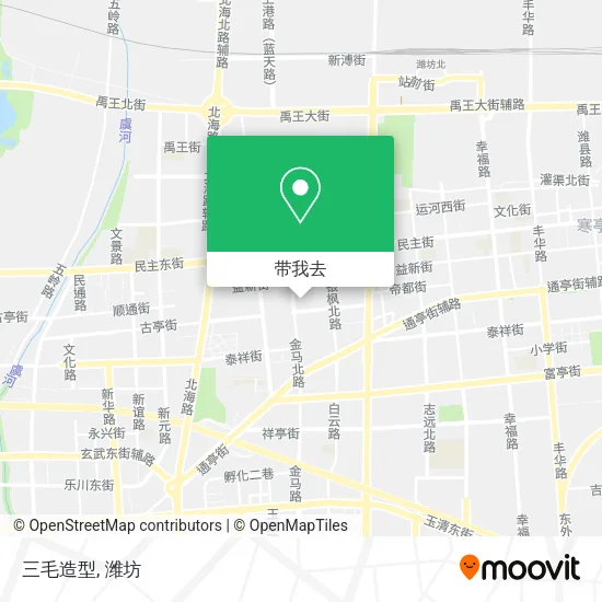 三毛造型地图