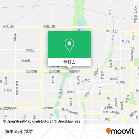 海泰绿洲地图