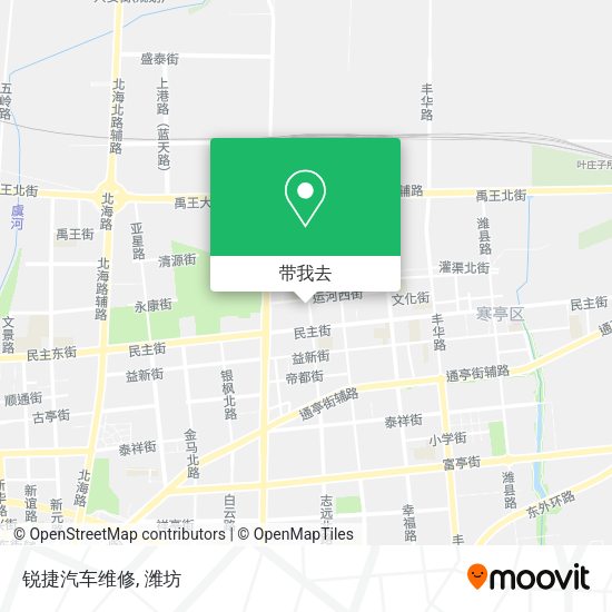 锐捷汽车维修地图