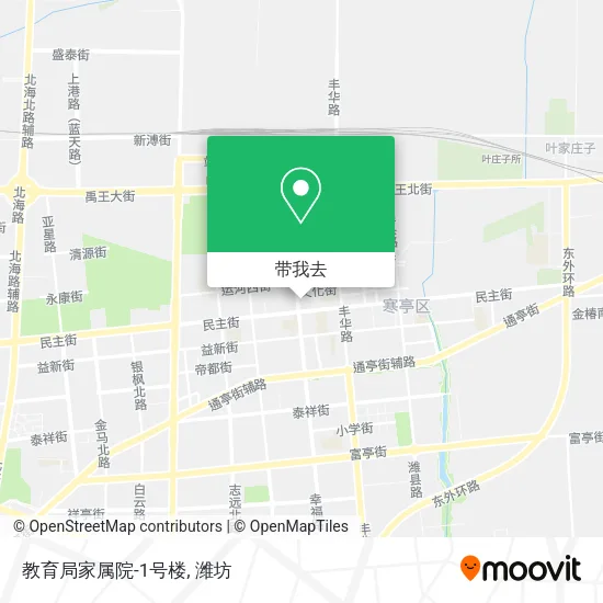 教育局家属院-1号楼地图