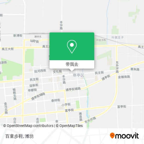 百童步鞋地图