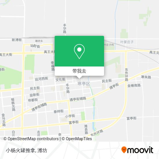 小杨火罐推拿地图