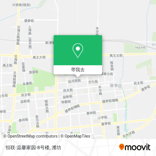 恒联·温馨家园-8号楼地图