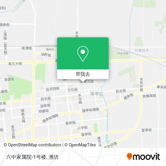 六中家属院-1号楼地图