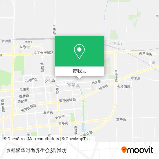 京都紫华时尚养生会所地图