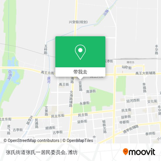 张氏街道张氏一居民委员会地图