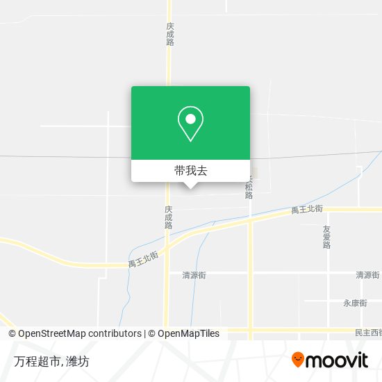 万程超市地图