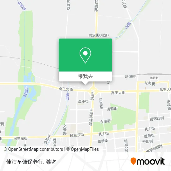 佳洁车饰保养行地图