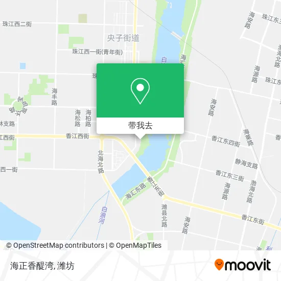 海正香醍湾地图