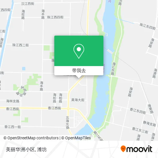 美丽华洲小区地图
