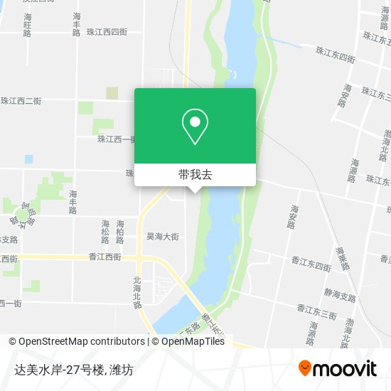 达美水岸-27号楼地图