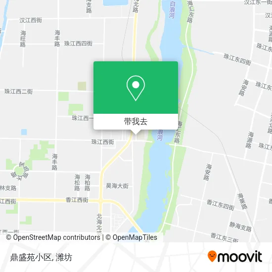 鼎盛苑小区地图