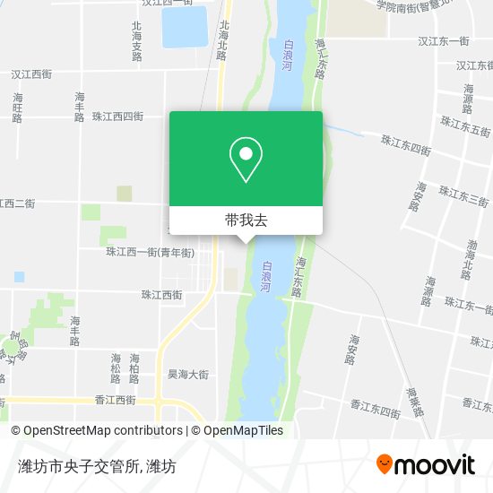 潍坊市央子交管所地图
