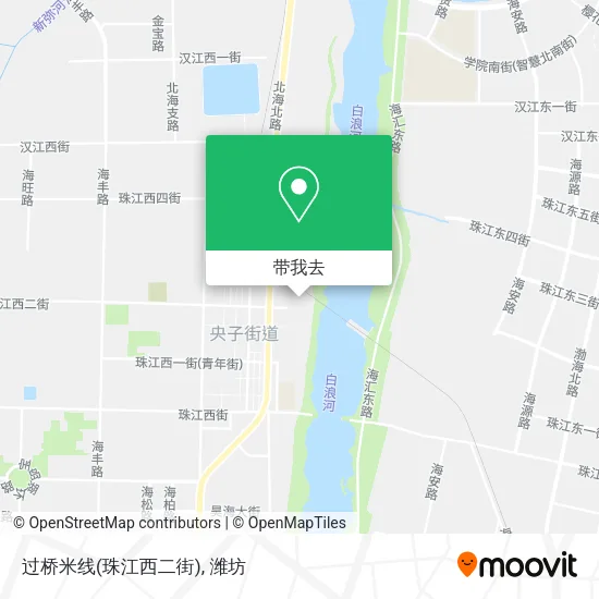 过桥米线(珠江西二街)地图