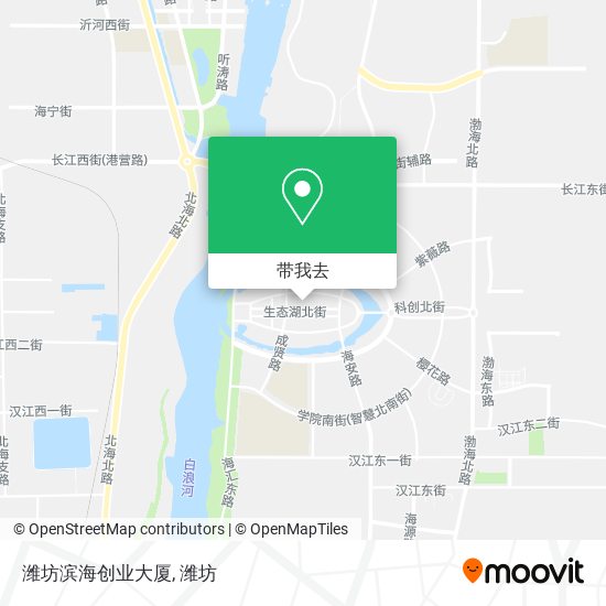 潍坊滨海创业大厦地图