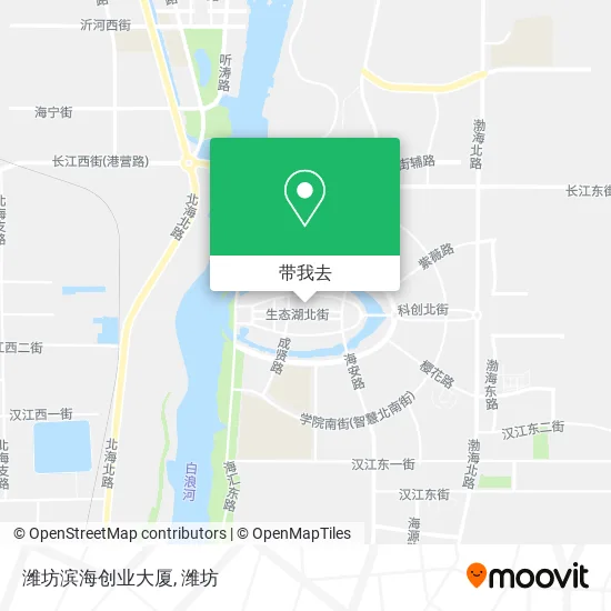 潍坊滨海创业大厦地图